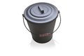 Pisla - nádoba/kbelík na uhlíky s víkem 