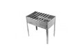 Mustang Charcoal grill with six skewers