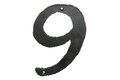 Pisla - domovní číslice 9, černá  