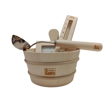 SAWO Základní sada do sauny, osika