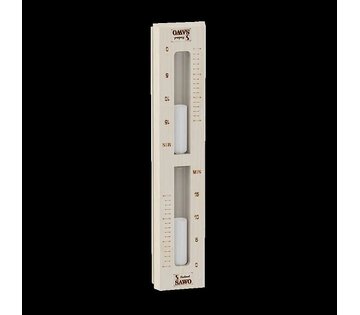 SAWO Přesýpací hodiny do sauny, přírodní osika