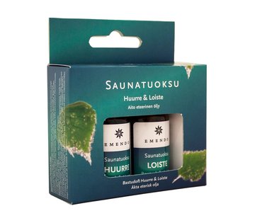 EMENDO - Saunové aroma, mrazivé pohlazení, 2 x10 ml 