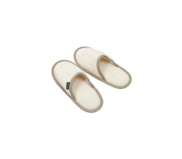 JOKIPIIN PELLAVA - saunové pantofle Koivu, bílé