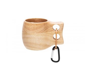 Finská Kuksa XL s karabinou, obsah 2,8 dl