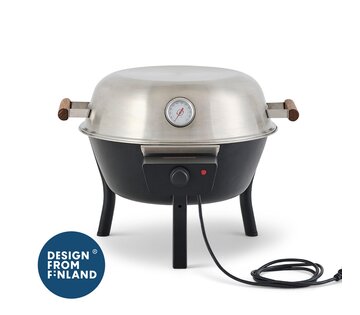 Muurikka elektrický gril s víkem, Ø 48 cm, stolní model