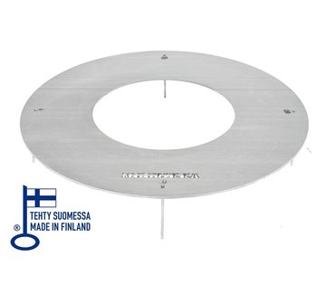 Muurikka grilovací deska s otvorem a s nožkami, Ø 60 cm