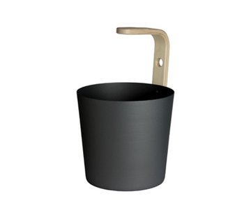 OPA LUMO Earth - kbelík do sauny, černý