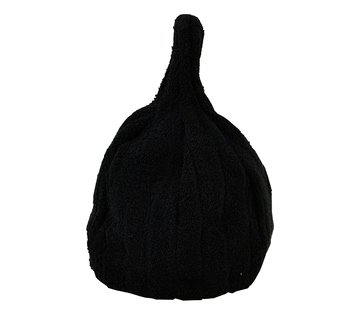 SAUNIA - Saunová čepice, černá  