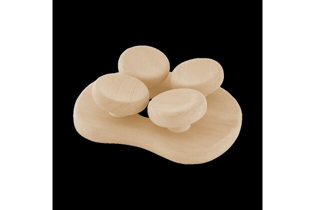 SAWO Masážní podhlavník do sauny, osika