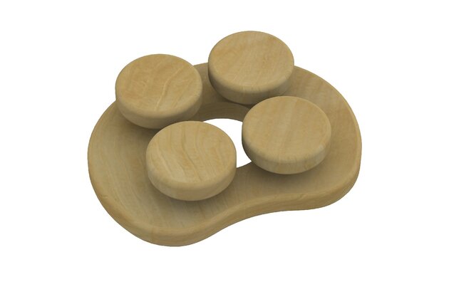 SAWO Masážní podhlavník do sauny, cedr 