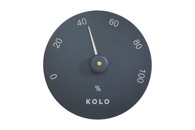 KOLO - Vlhkoměr do sauny, černý