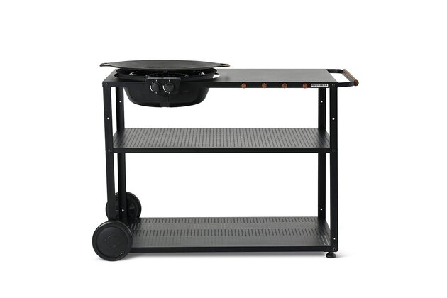 Muurikka letní kuchyňský vozík pro plynový hořák, GAS 58, černý