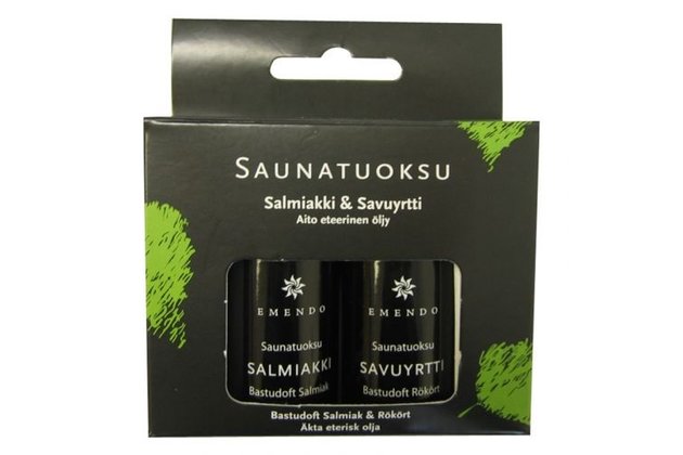 EMENDO - Saunové aroma, salmiac & smoky herb 2 x10ml  