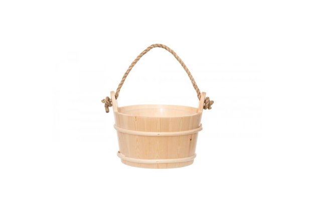 4Living - Saunový kbelík, natural